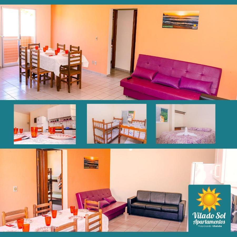 Apartamento Praia Grande Ubatuba 2 Vagas Garagem Internet Wifi מראה חיצוני תמונה